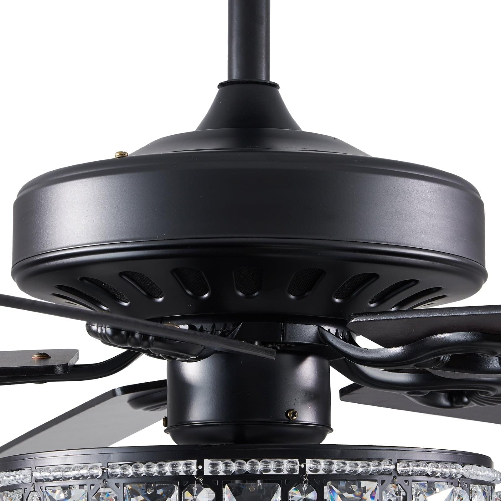 【Open Box - Save Big】5 - Blade Double Layer Drum Ceiling Fan with Remote Control -Only 1 left