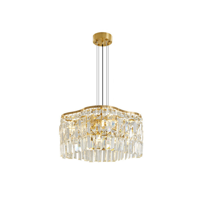 Modern Luxury Gold Crystal Chandelier | Sofary