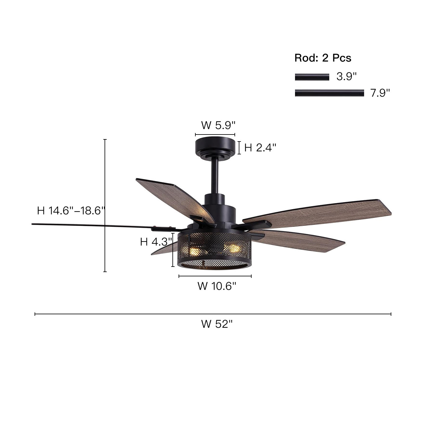 brise-52“-farmhouse-rustic-black-cage-ceiling-fan-with-lights-remote-included-ideal-for-bedroom-living-room-blade-forward-and-reverse-effect-21