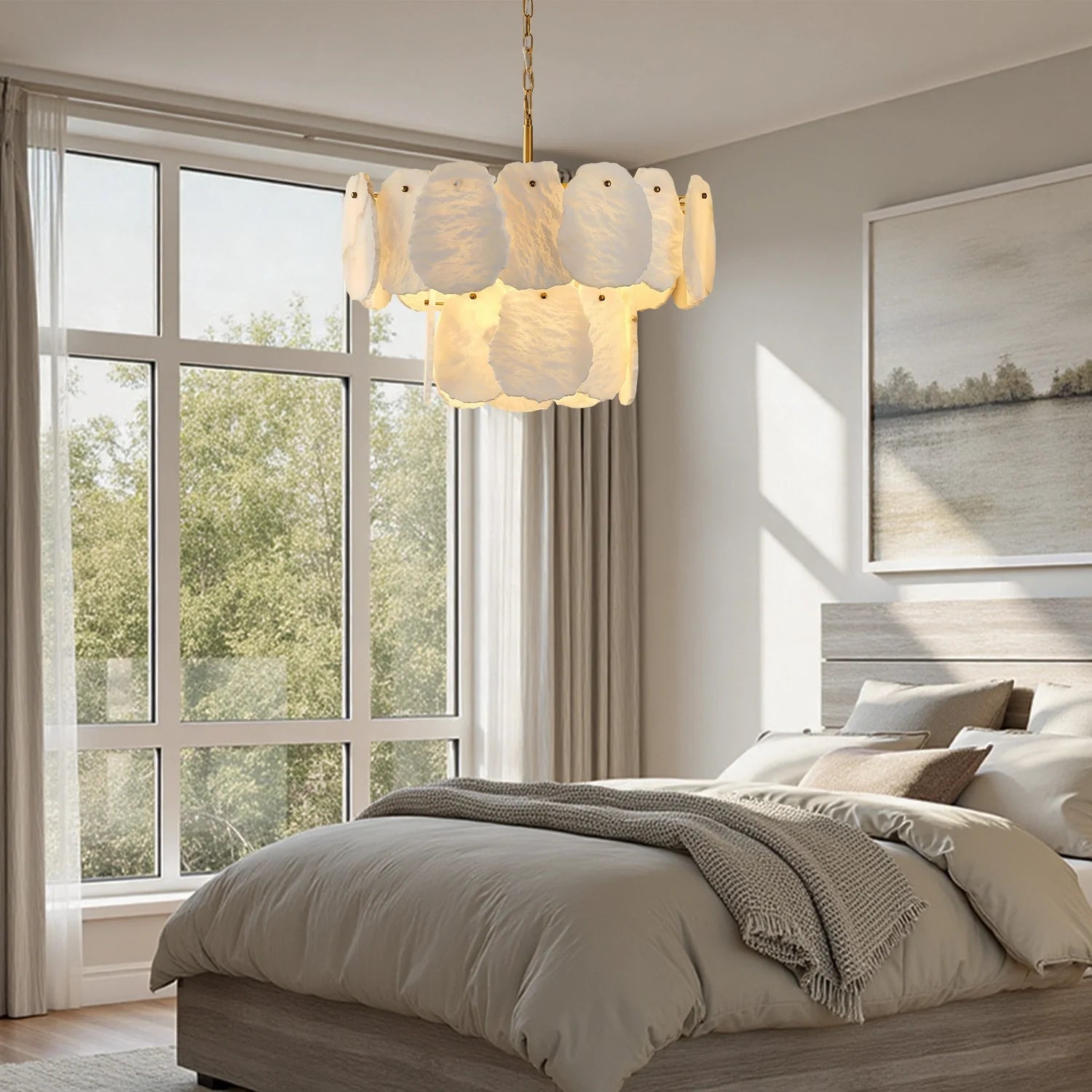 layered-alabaster-round-chandelier-installed-in-bedroom-ch457-20250826-sofary-lighting