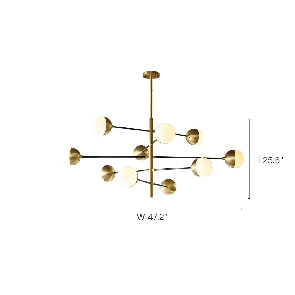 dimension-of-modern-nordic-glass-globe-chandelier-ch450-20250808-sofary-lighting