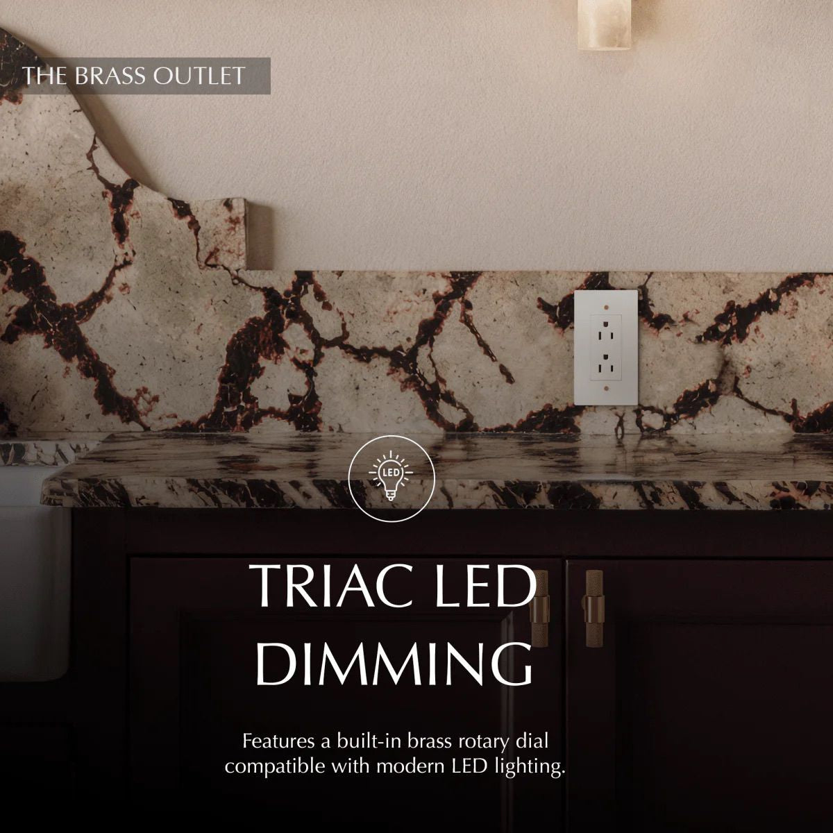 the-brass-outlet-triac-led-dimming | Sofary Lighting