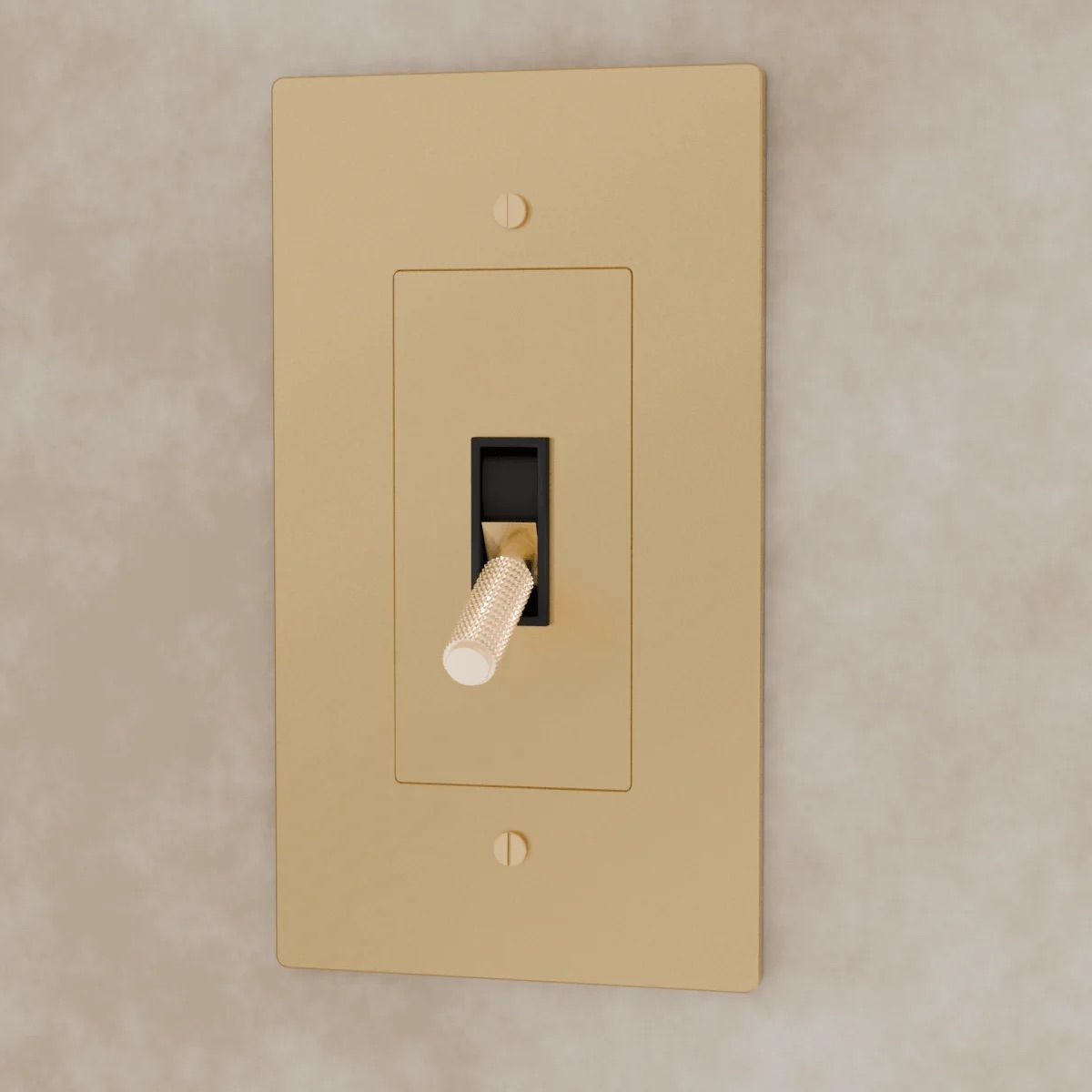 the-brass-toggle-switch-brass-1-gang | Sofary Lighting