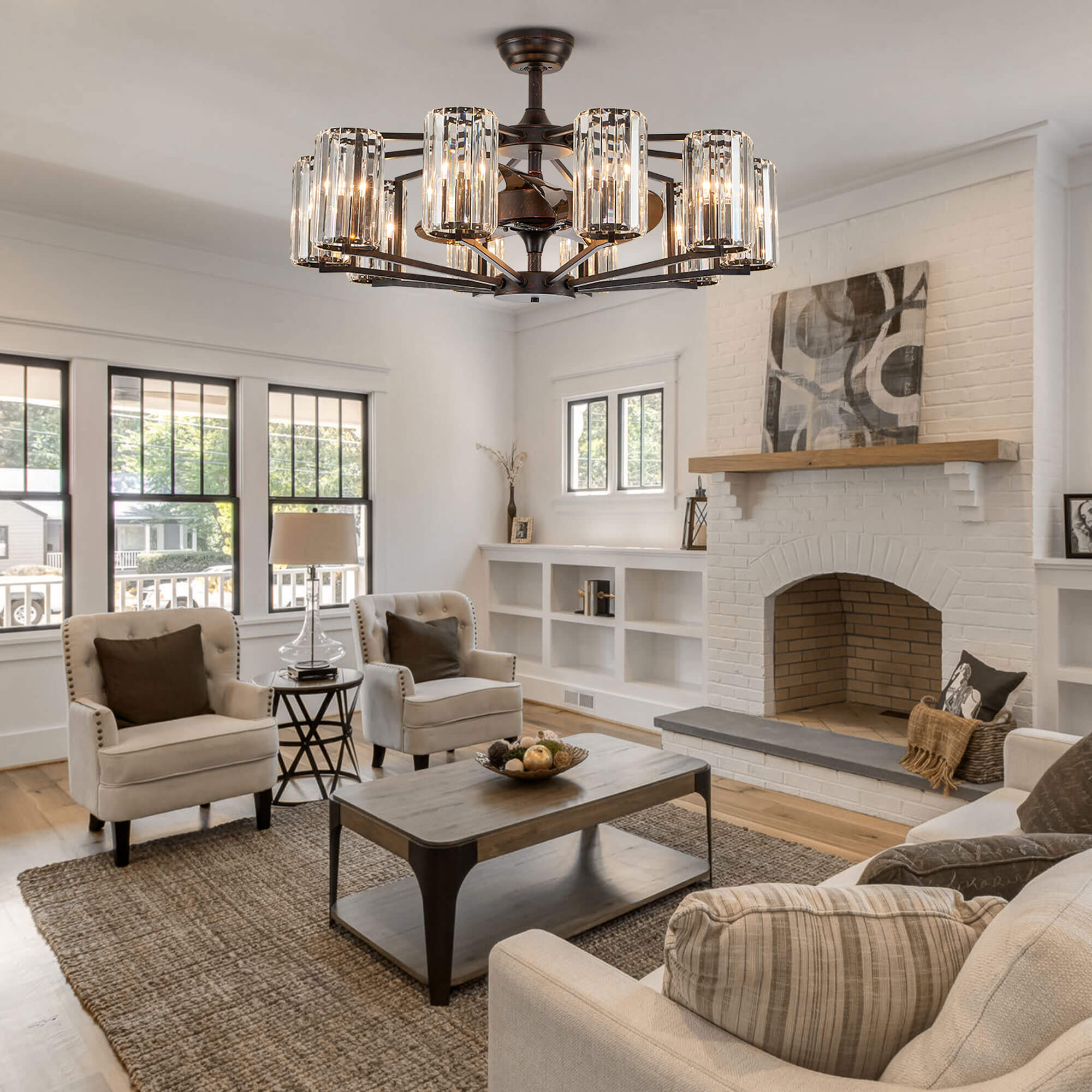 Chicago Wheel | 2023-Edition Decorative Luxury Mid-Century Modern Chandelier