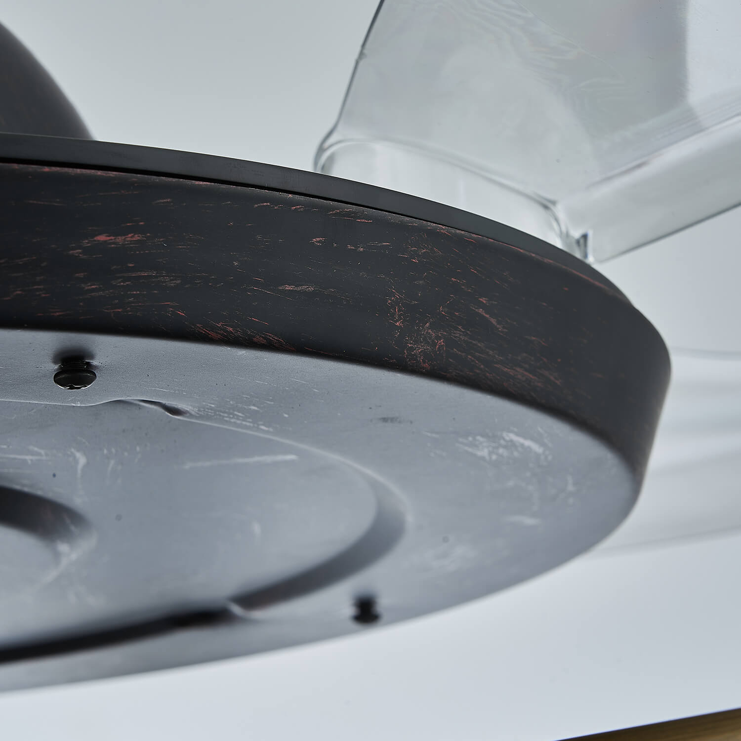 Newly-Upgraded Oil-Rubbed Bronze Vintage Crystal Fandelier