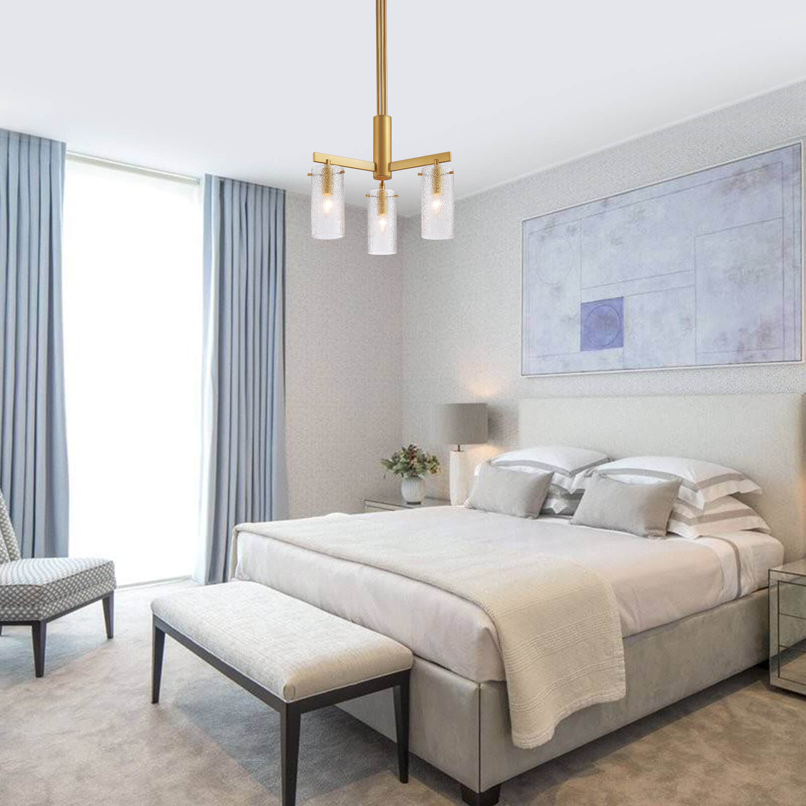 MOOONI-Gold-Crystal-Chandeler-3-Lights-Bedroom