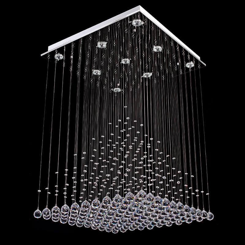 MOOONI-Modern-Chrome-Square-Pyramid-Raindrop-Crystal-Chandeler
