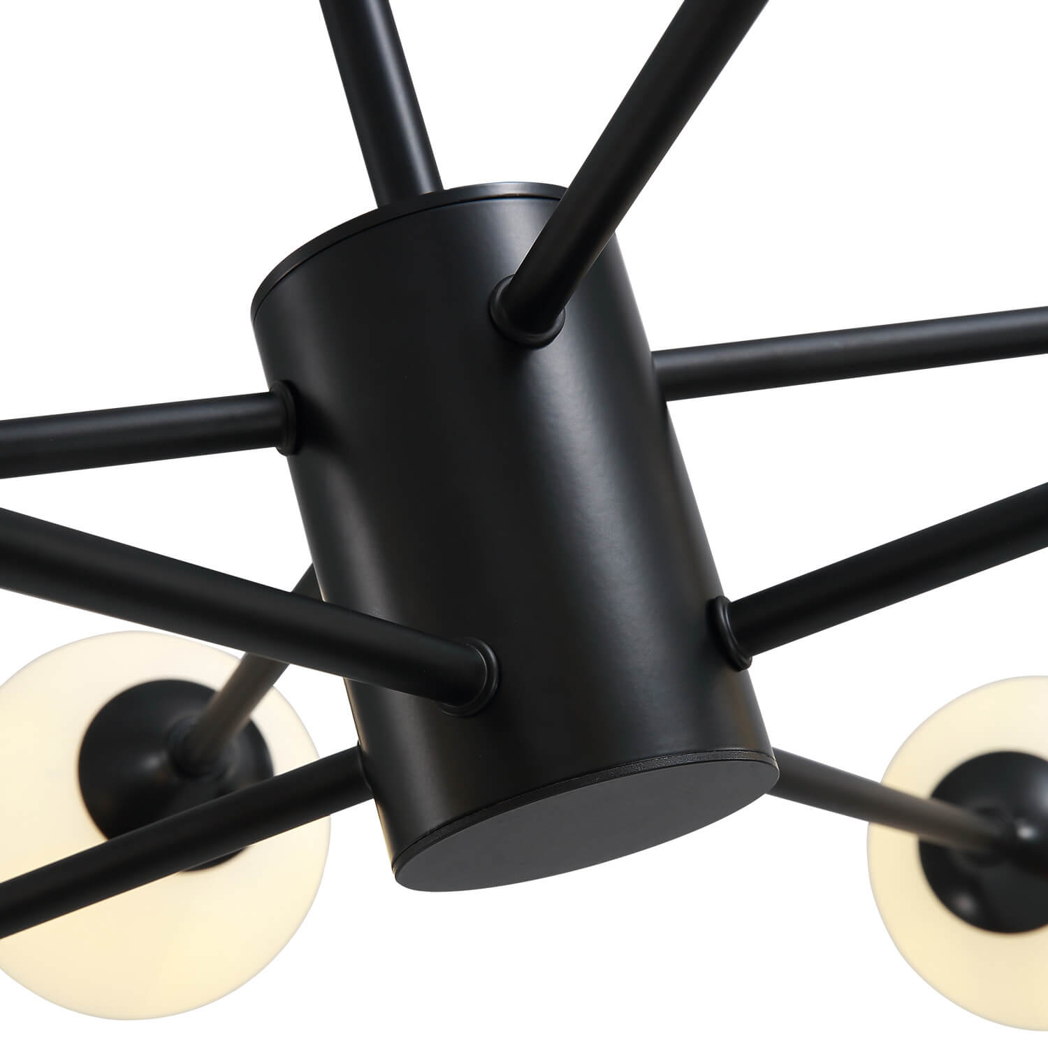 Normcore Black Globe 12 Lights Ceiling Lamp