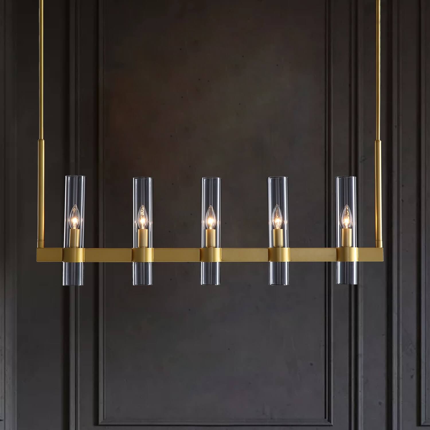 Modern-Gold-Linear-Island-Chandelier-Pendant-Lighting