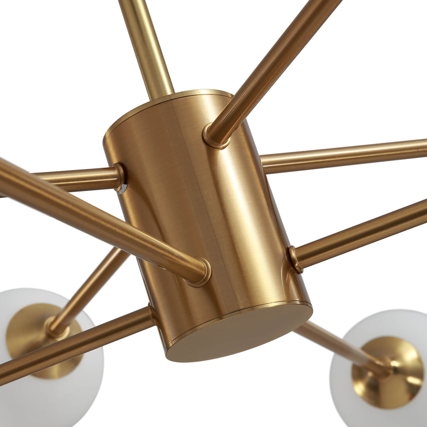 Sputnik Gold Globe 8 Lights Chandelier