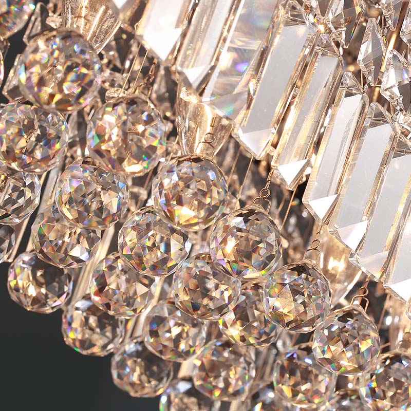 Black-Rectangle-Crystal-Chandeler