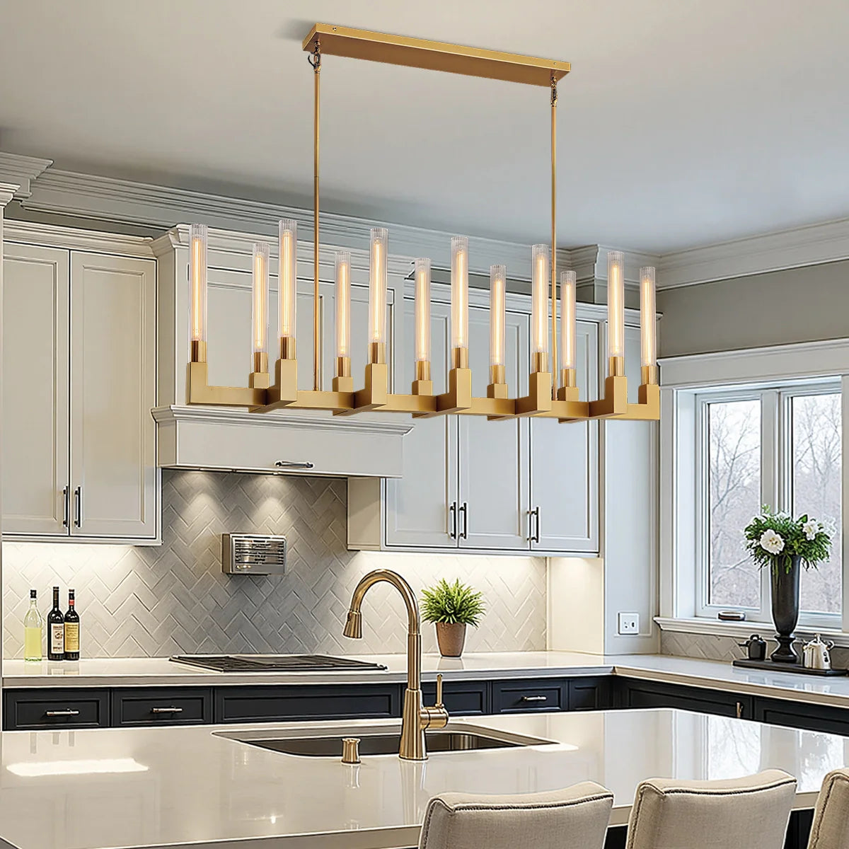 cannele-glass-linear-chandelier-in-kitchen-island-ch454-20250829-sofary-lighting