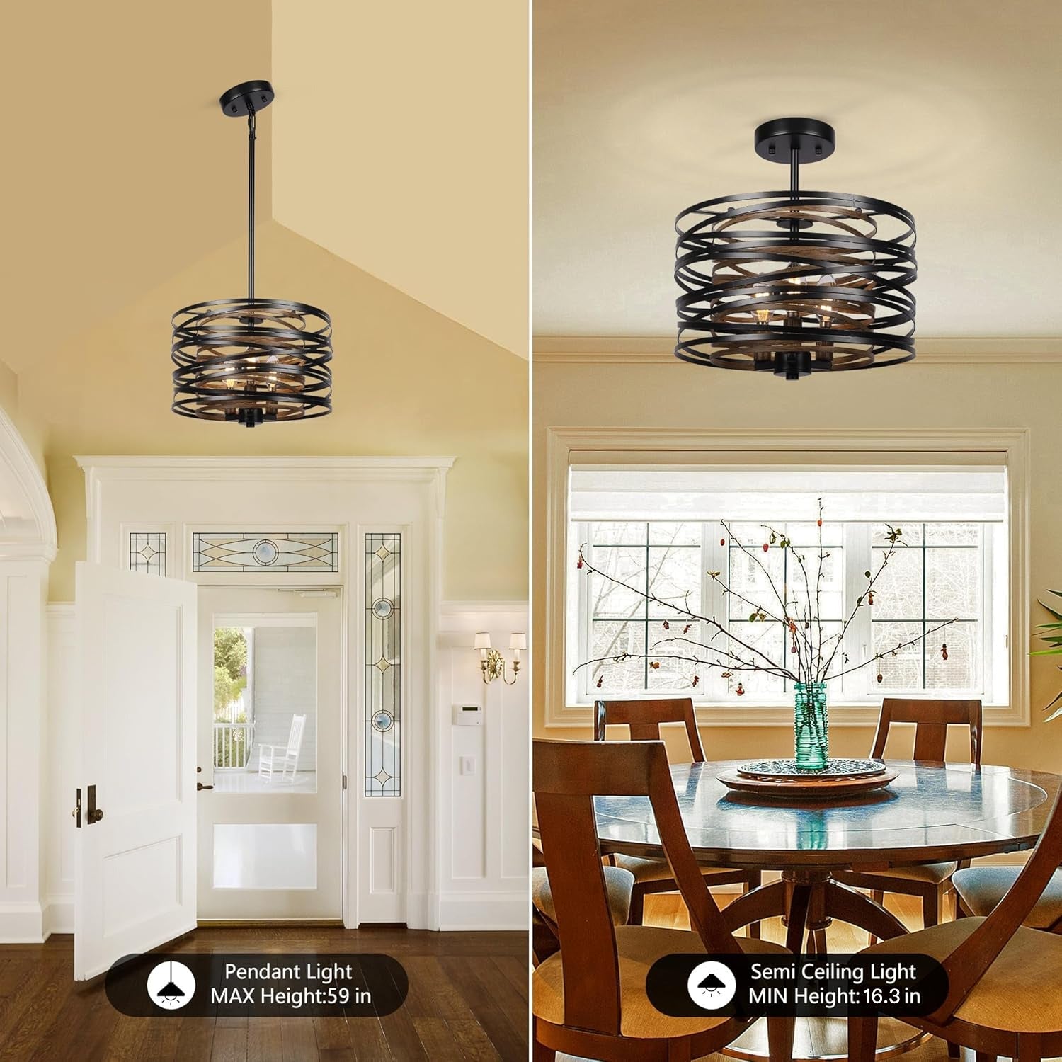 industrial-black-metal-drum-pendant-light-installed-in-different-ceiling-ch417-a-20250703-sofary-lighting