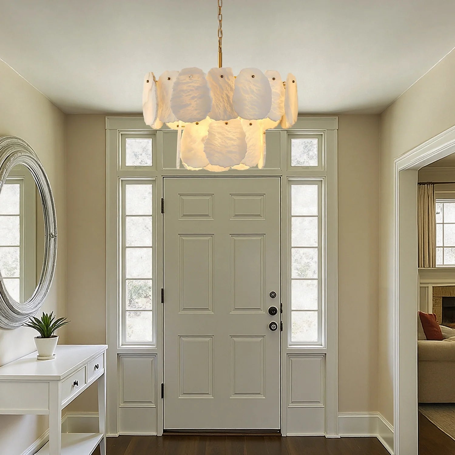 layered-alabaster-round-chandelier-installed-in-foyer-ch457-20250826-sofary-lighting