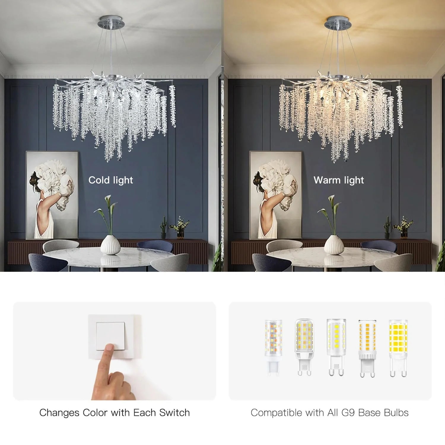 luxury-french-silver-branch-chandelier-with-glass-tassels-light-effect-ch405-20250619-Sofary-Lighting