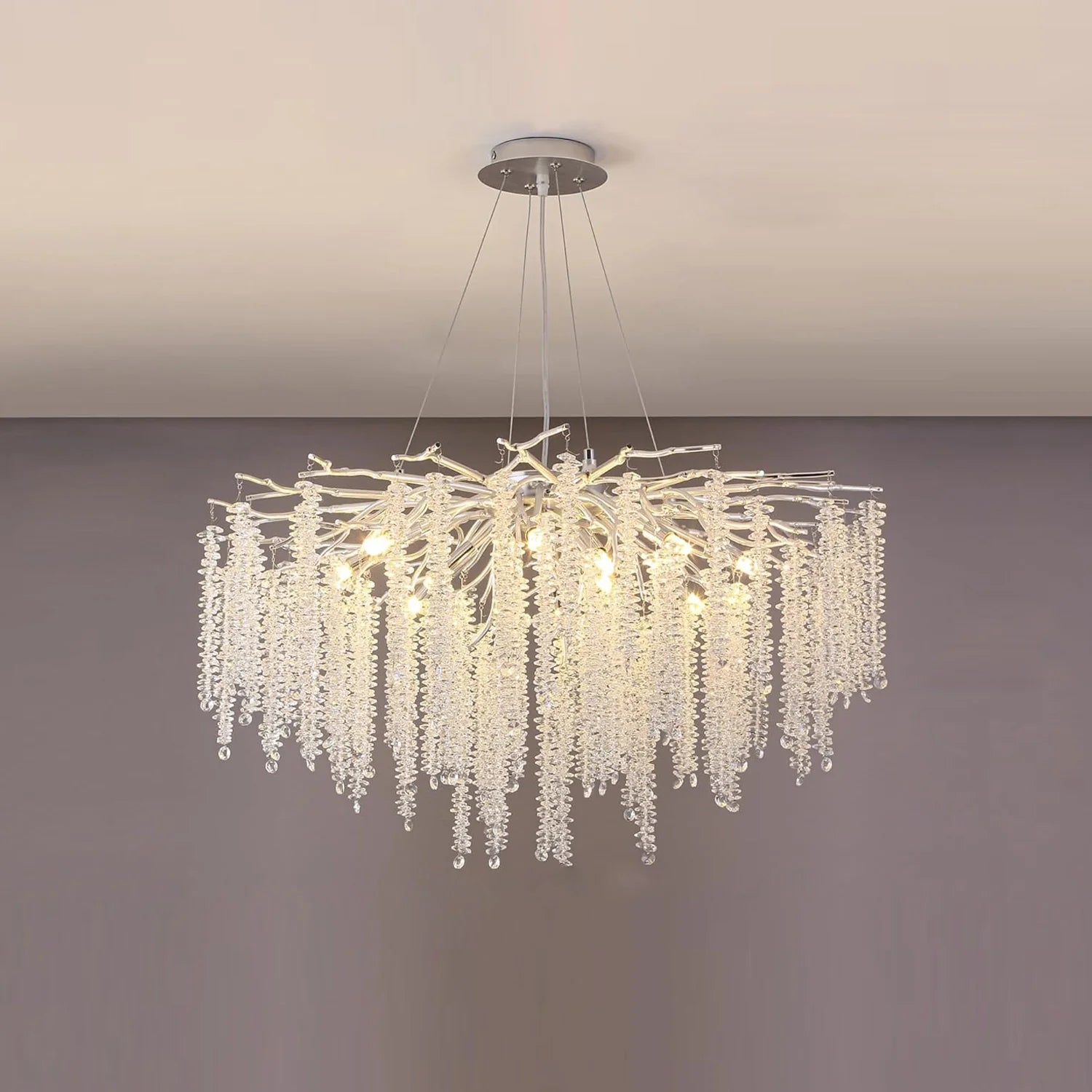 luxury-french-silver-branch-chandelier-with-glass-tassels-light-on-effect-ch405-20250619-Sofary-Lighting