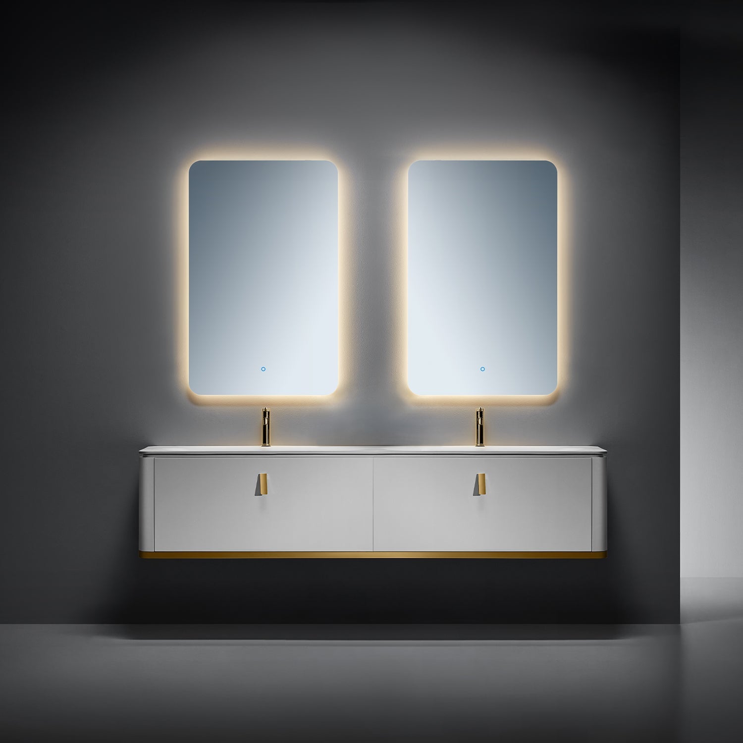 modern-luxury-white-floating-bathroom-vanity-integrated-basin-brushed-gold-hardware-bv011-250728-3