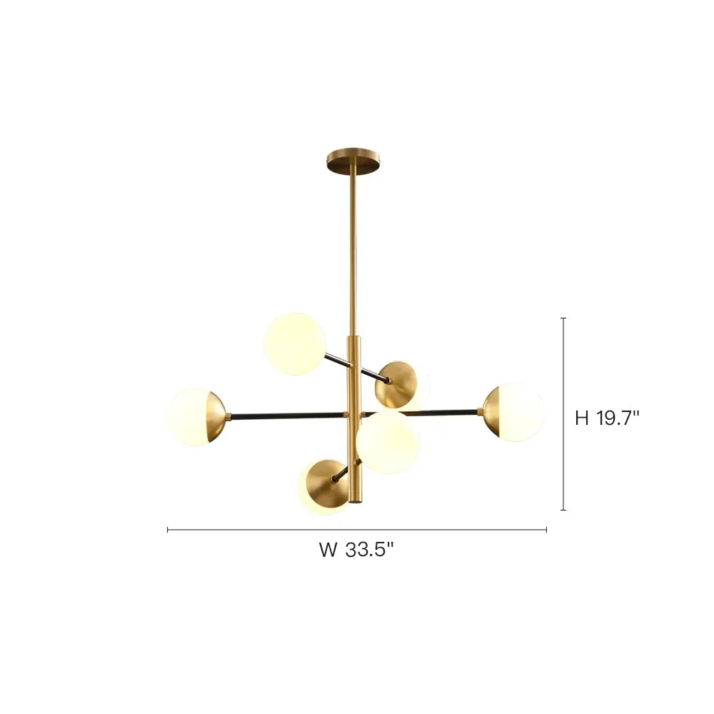 dimension-of-modern-nordic-glass-globe-chandelier-ch450-20250808-sofary-lighting