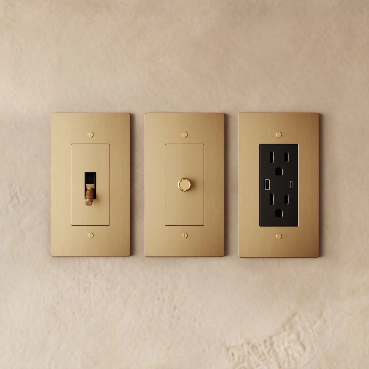 the-brass-electrical-sample-kit-brass | Sofary Lighting