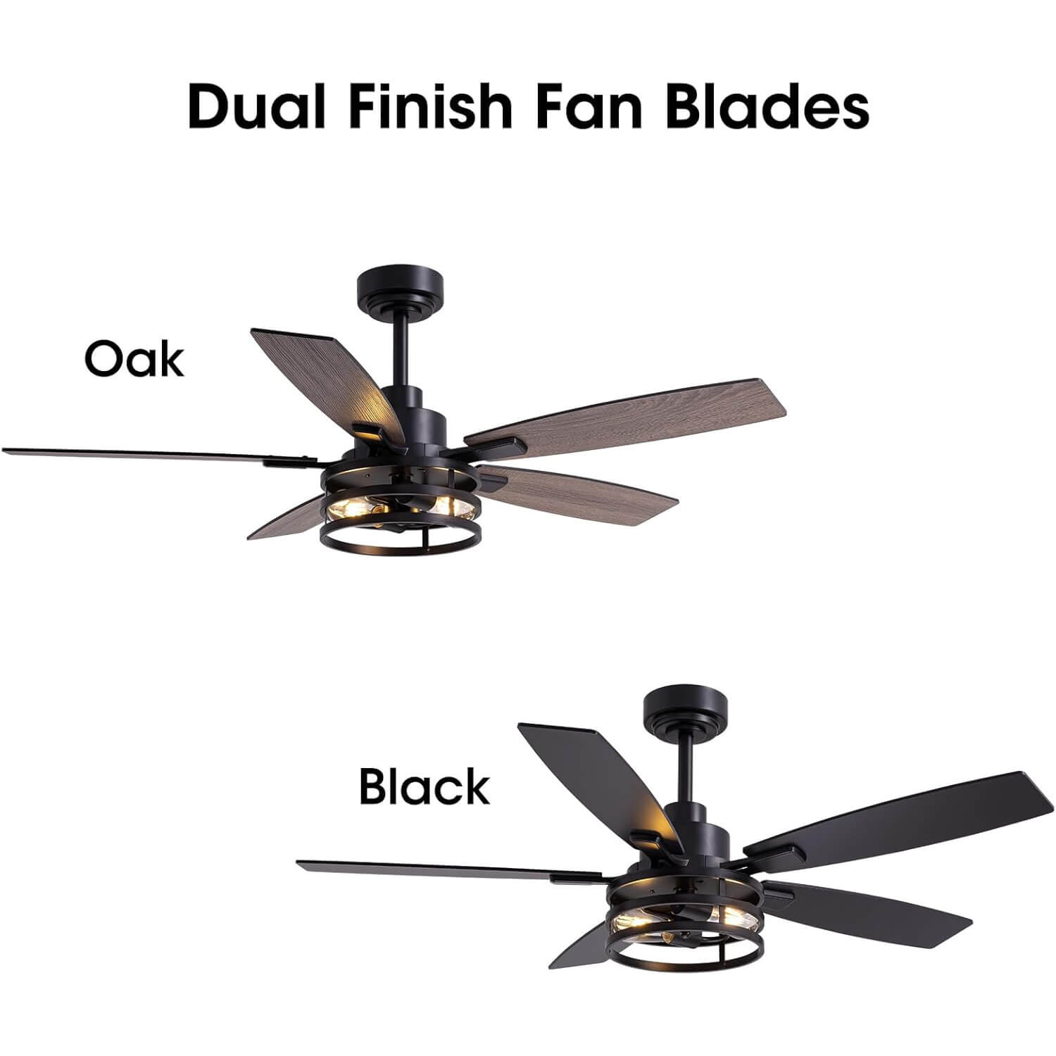 vintara-52“-farmhouse-rustic-black-cage-ceiling-fan-with-lights-remote-included-ideal-for-bedroom-living-room-blade-forward-and-reverse-effect