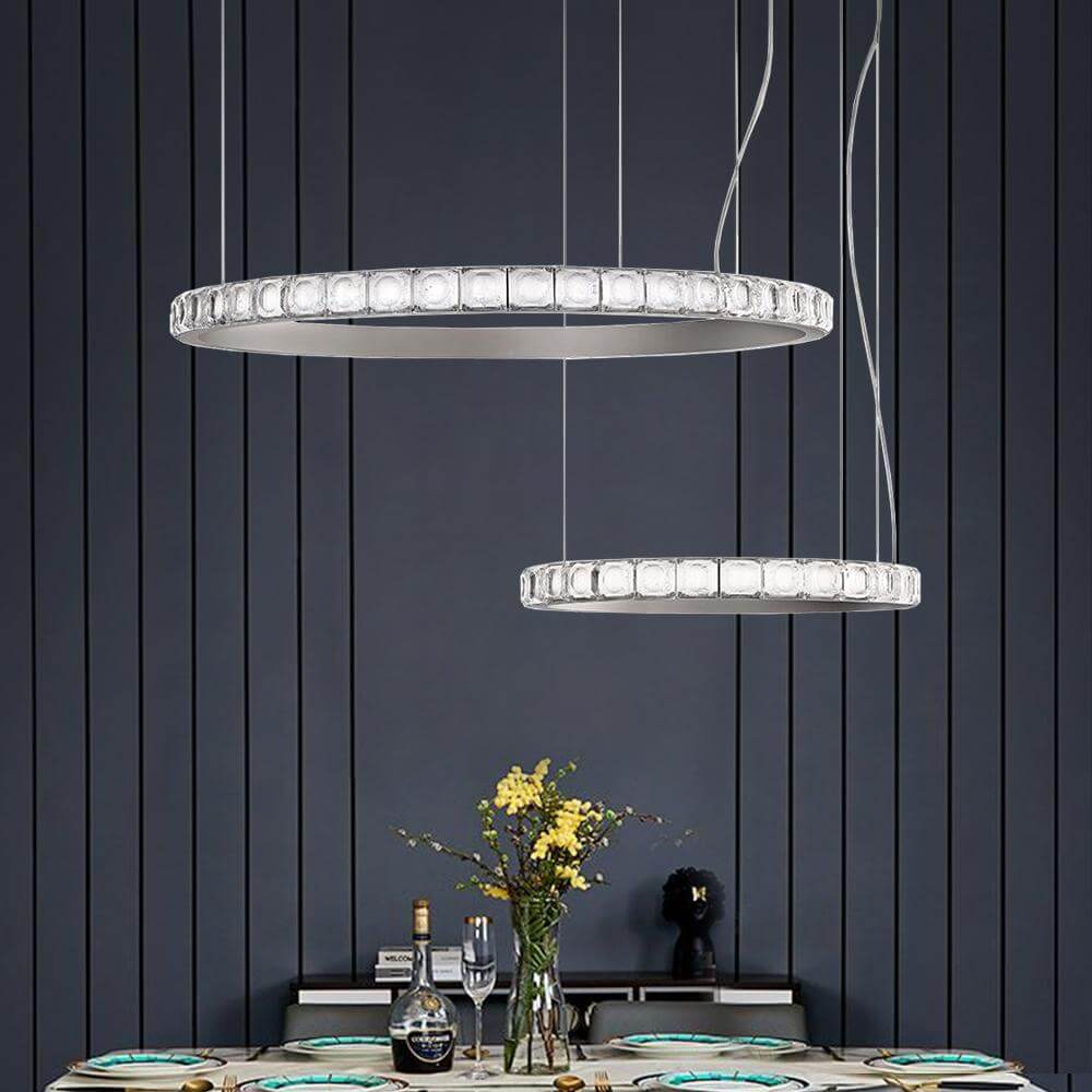 Modern-Chrome-2-Rings-Crystal-Chandeler