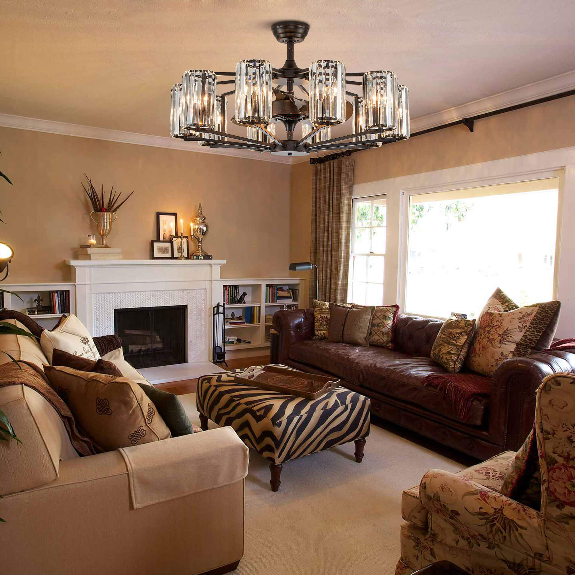 Chicago Wheel | 2023-Edition Decorative Luxury Mid-Century Modern Chandelier