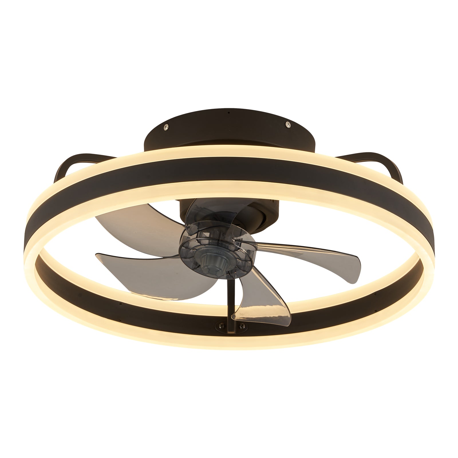 Contemporary 360° Rotatable Circle Acrylic Fandelier