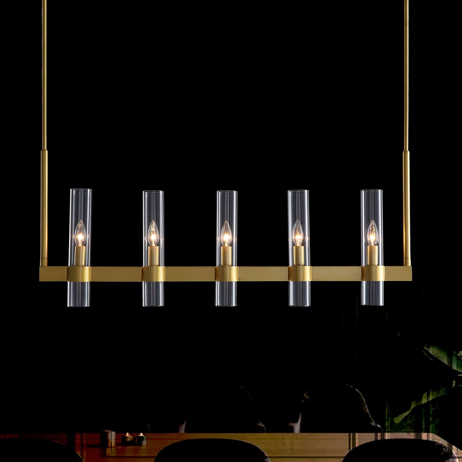 Modern-Gold-Linear-Island-Chandelier-Pendant-Lighting