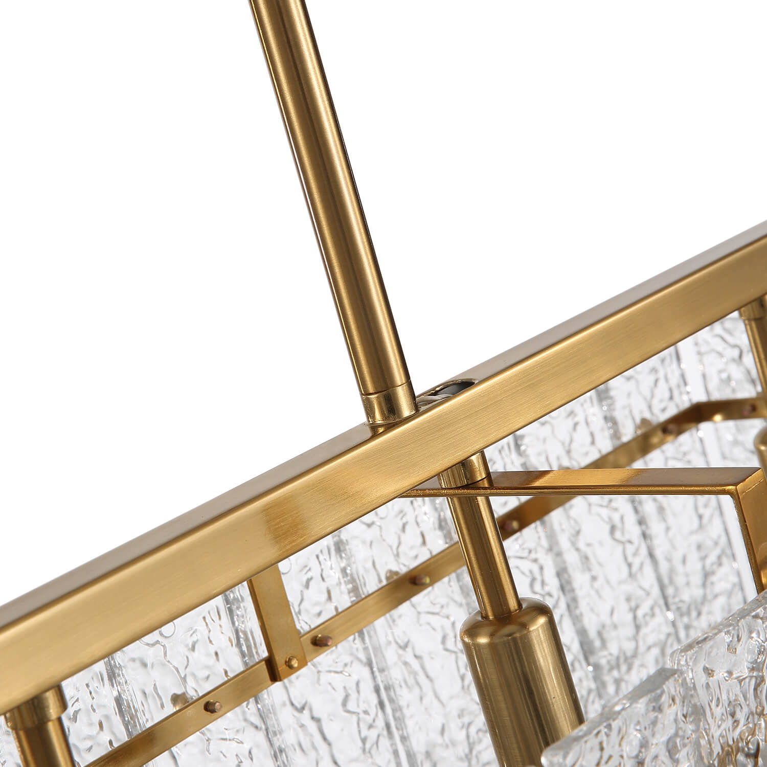 Modern-Gold-Rectangular-Metal-Frame-Crystal-Chandelier