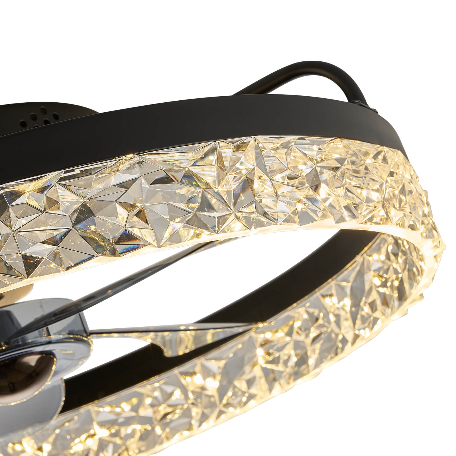 Luxury Shining Diamond Ring Fandelier