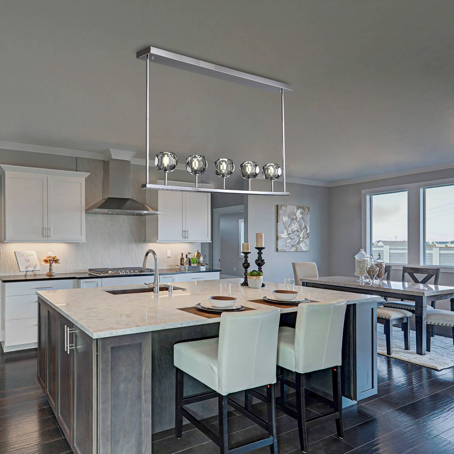 Modern-Chrome-Linear-Island-Crystal-Chandelier-Pendant-Lighting