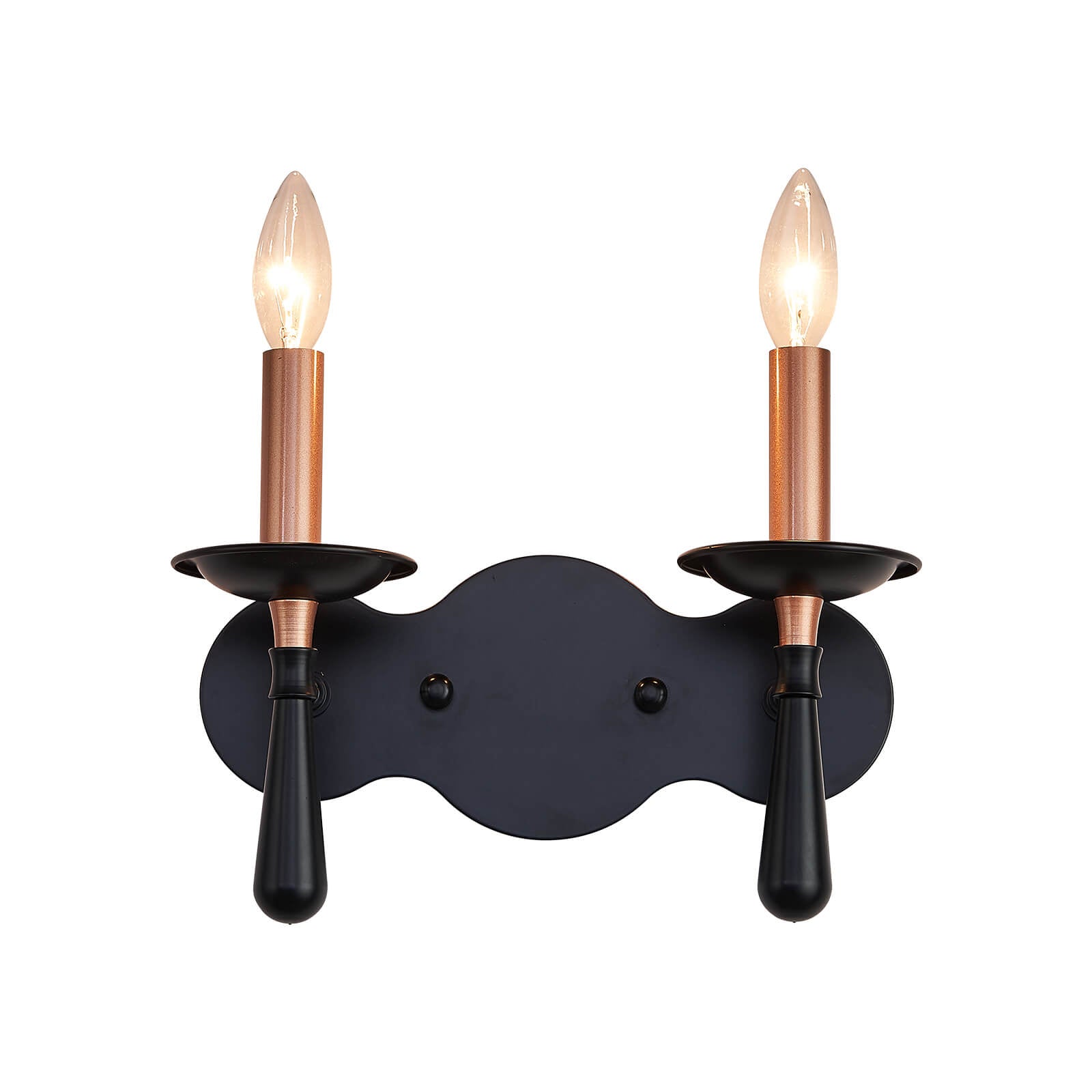 Night Rose Double Lights Wall Lamp