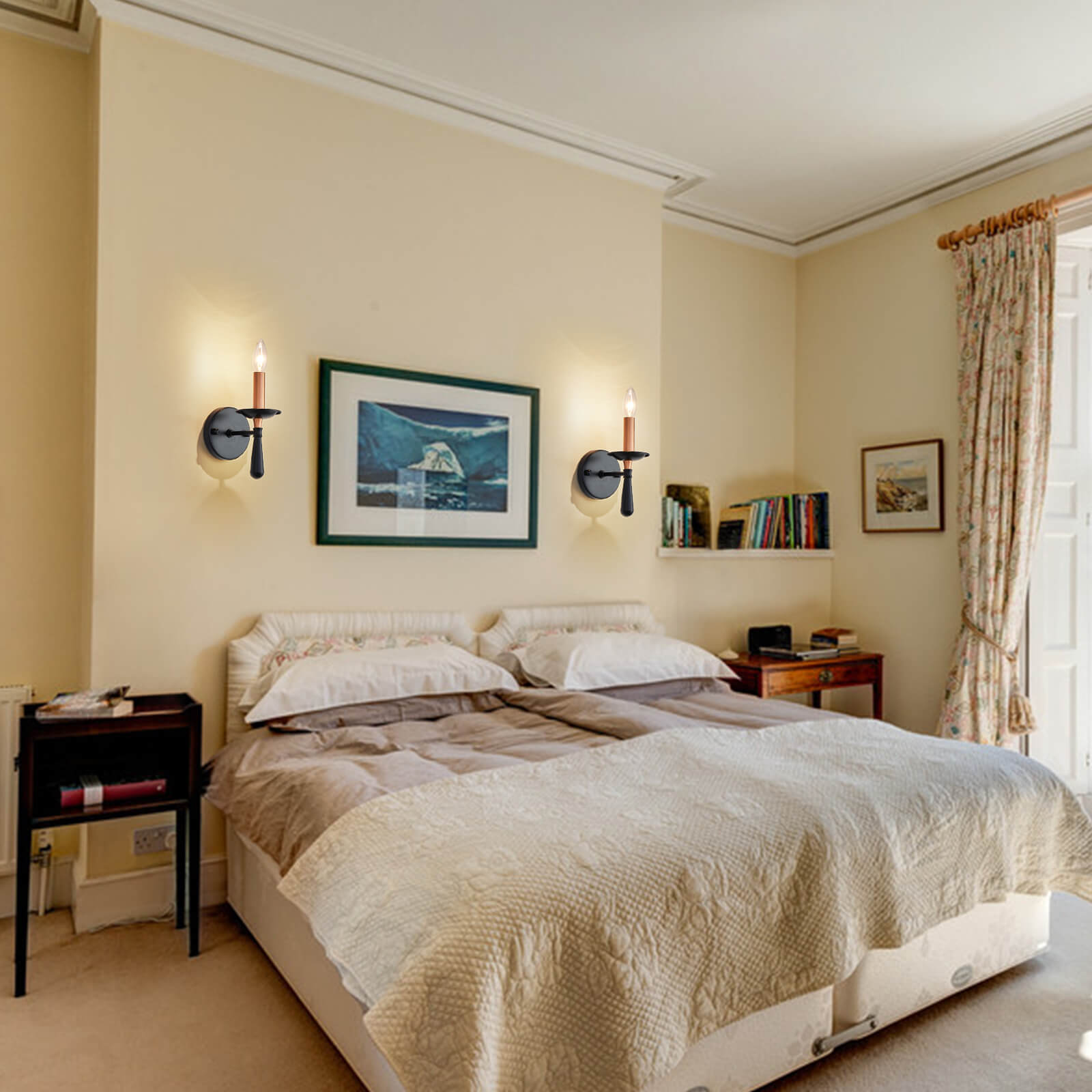 Night Rose Single Head Light Wall Lamp