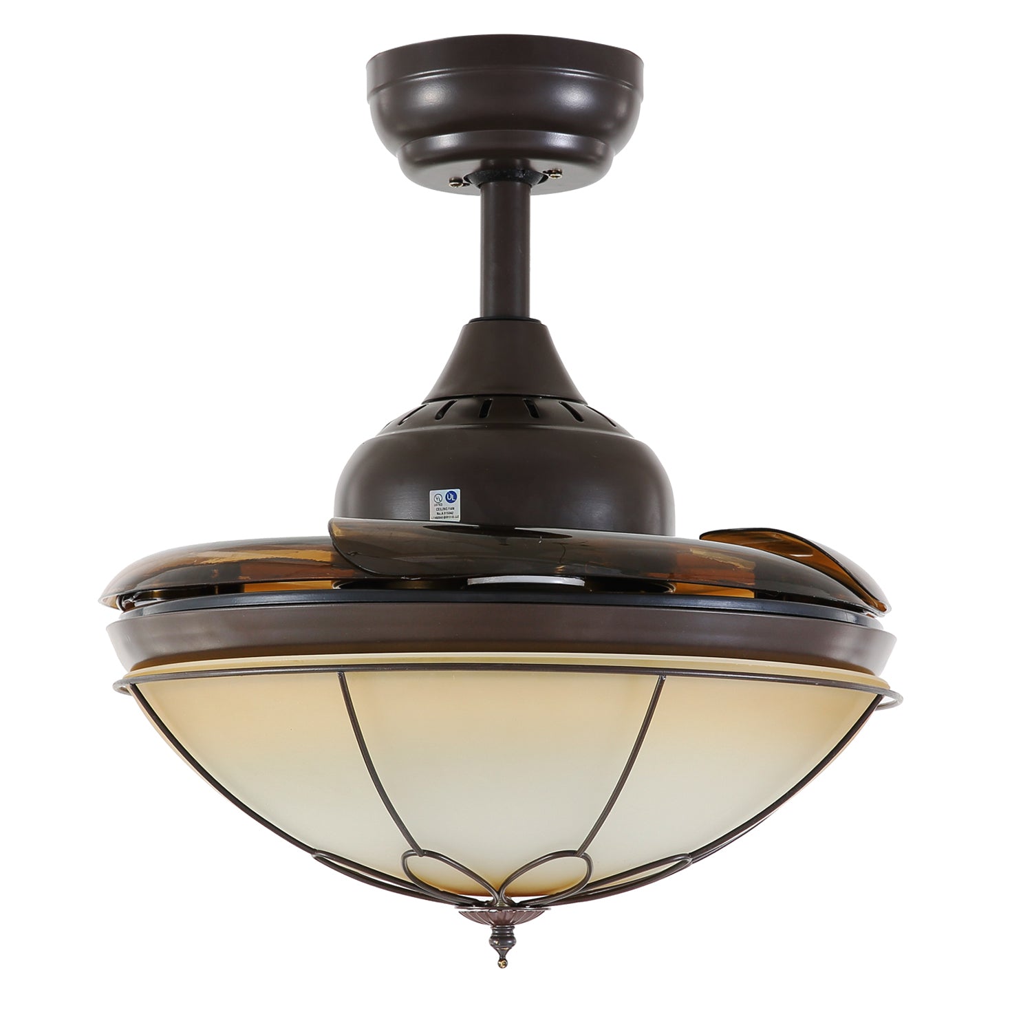 MOOONI-Ceiling-Fan-Chandelier-Matte-Black-Rustic-Fandelier-Light-Blades-Closed