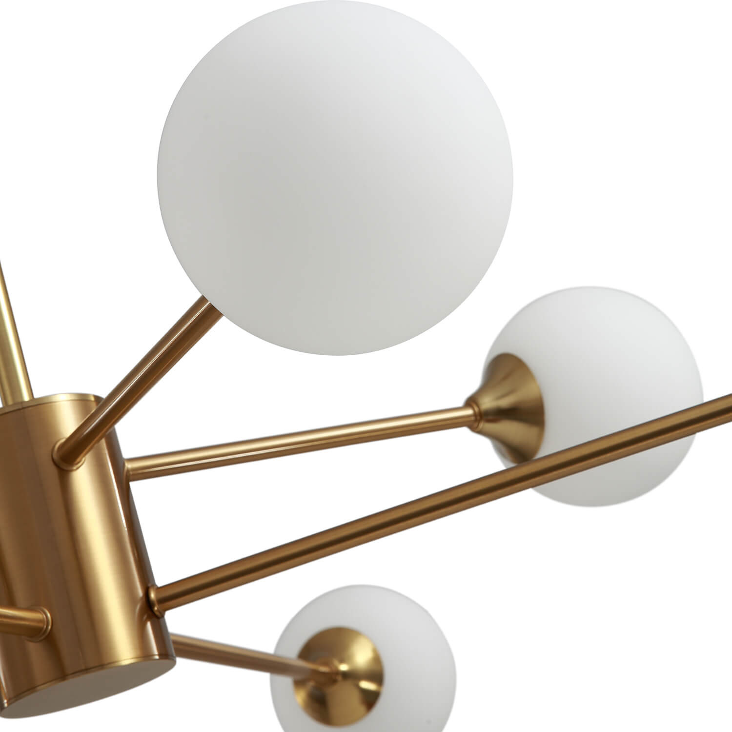 Sputnik Gold Globe 8 Lights Chandelier