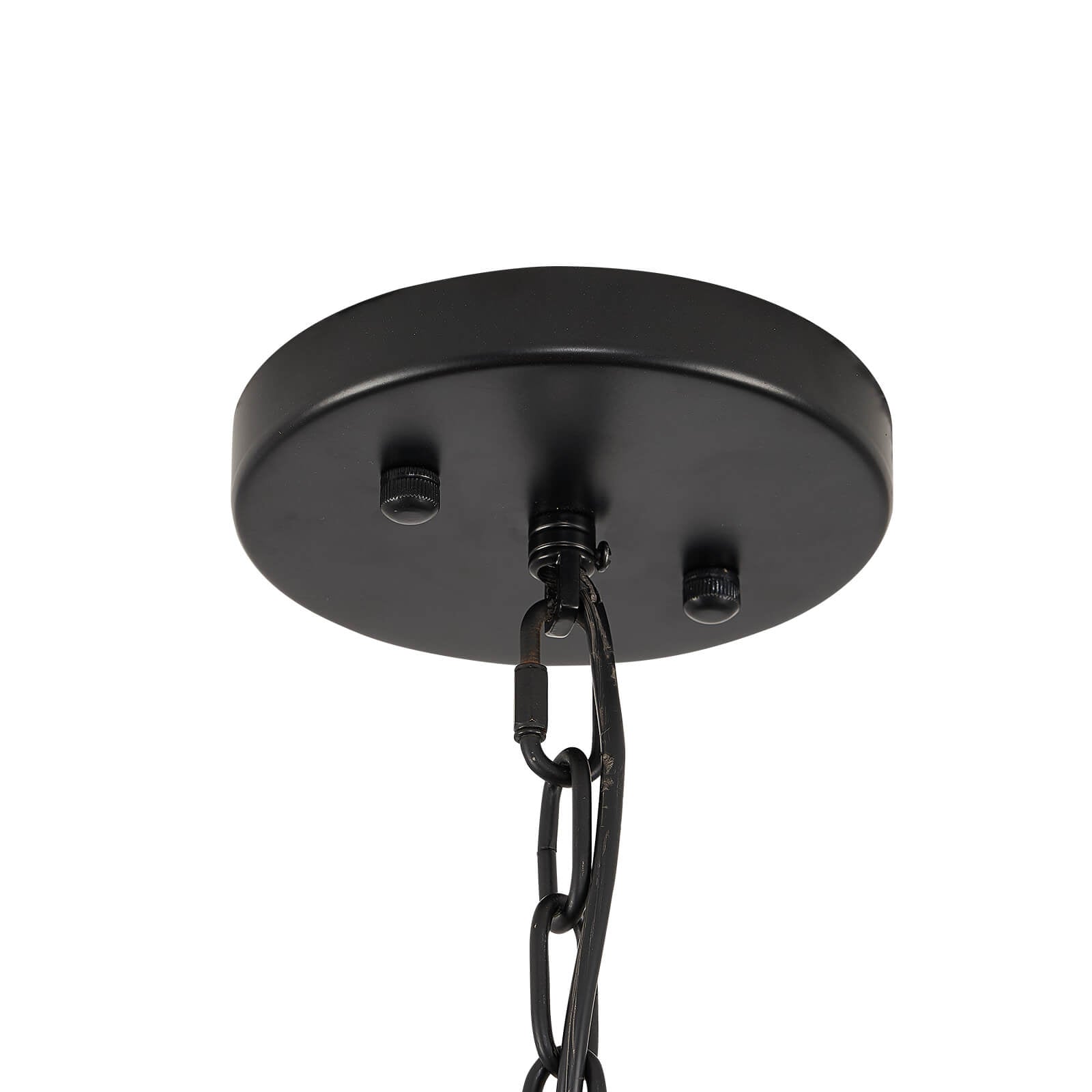 Night Rose 8 Lights Candle Round Chandelier