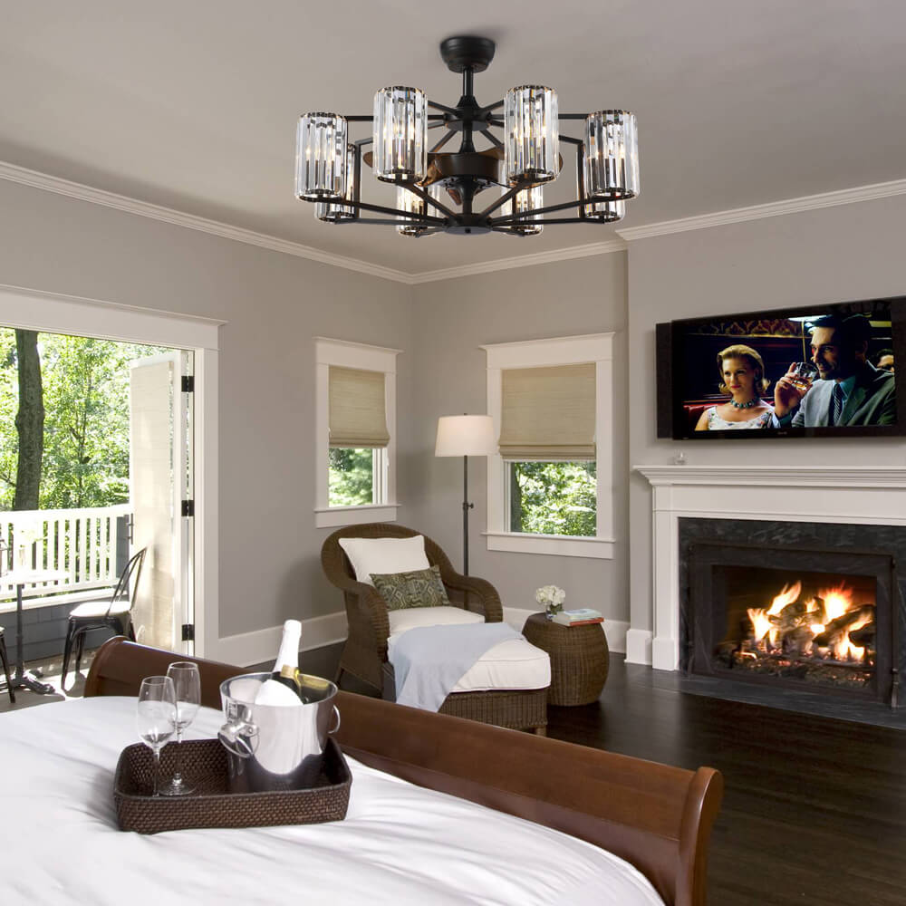 MOOONI-Fandelier-Bronze-Fan-Chandelier-Living-Room