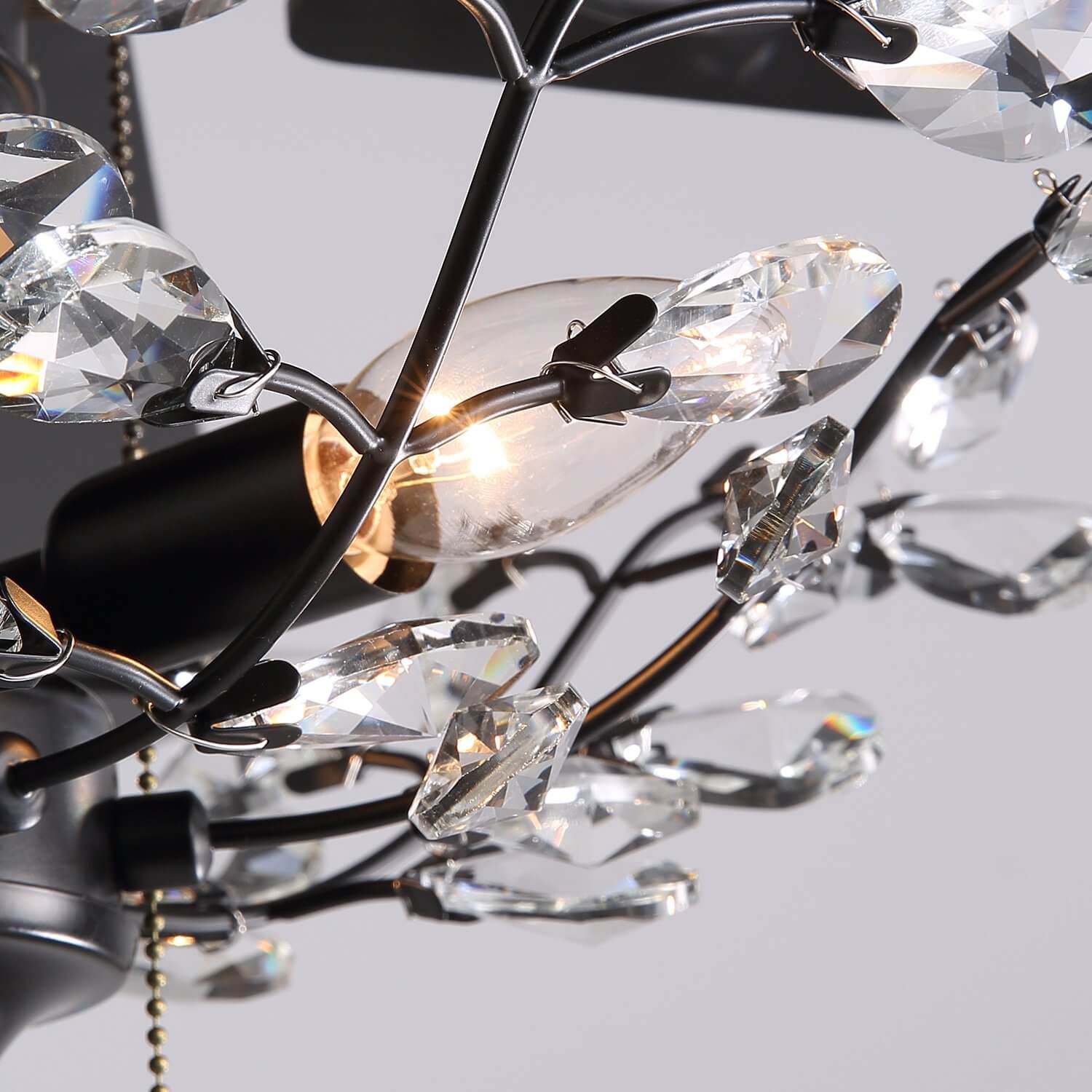 MOOONI-Ceiling-Fan-Light-Matte-Black-Industrial-Quietest-Fandelier-50“-Bulb