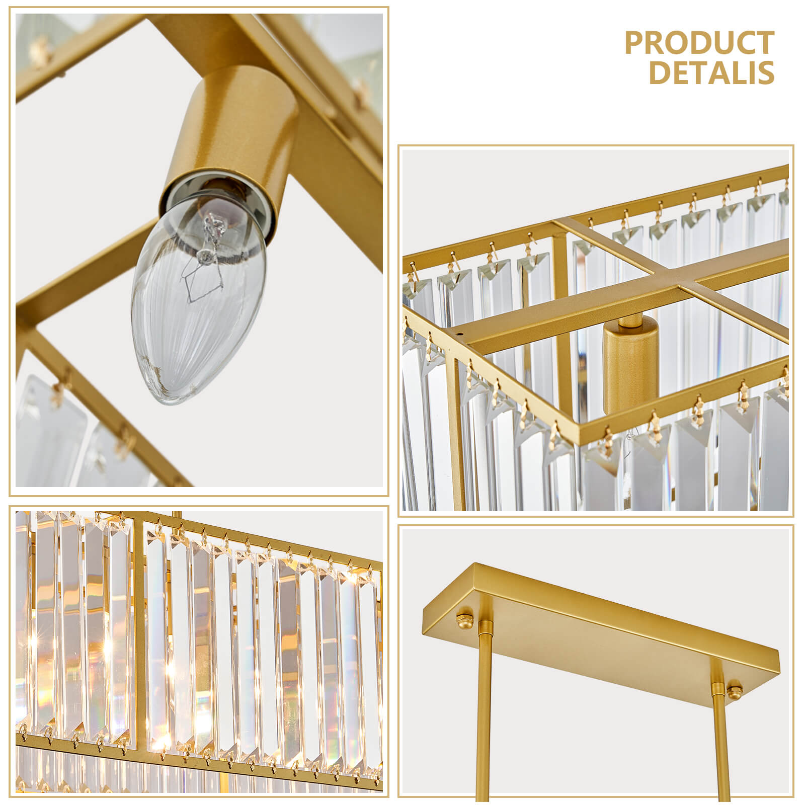 MOOONI-Modern-Rectangle-Gold-Crystal-Chandelier-Shape