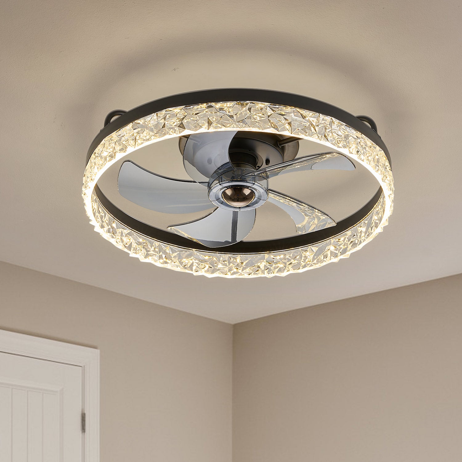 Luxury Shining Diamond Ring Fandelier