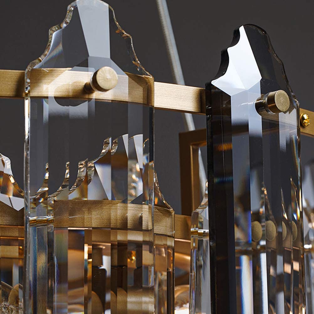 Modern-Gold-Metal-Frame-Round-Crystal-Chandelier