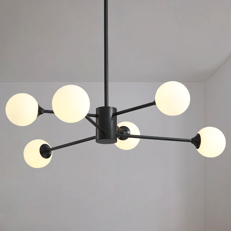 Normcore Black Globe 6 Lights Ceiling Lamp